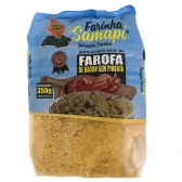 Farofa Pronta Artesanal Bacon Sem Pimenta Samapi Pacote 350g