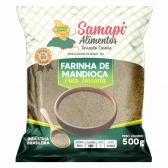 Farinha de Mandioca Fina Torrada Samapi Pacote 500 gramas